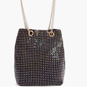 Nordstrom , Disco Crystal Mesh Pouchette